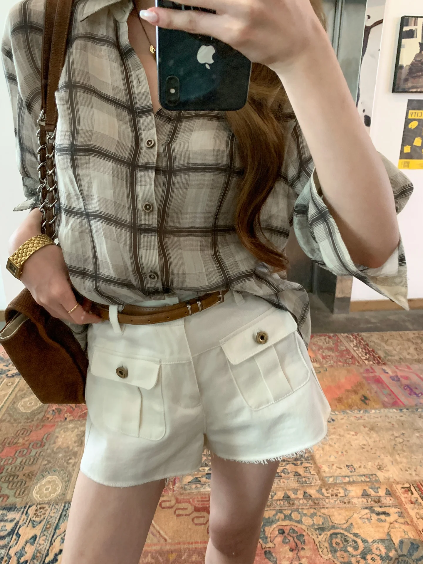 

Белые джинсовые шорты с бахромой, широкие, с высокой талией, летние, тонкие, А-силуэт, женские повседневные джинсовые шорты Aviva on Earth