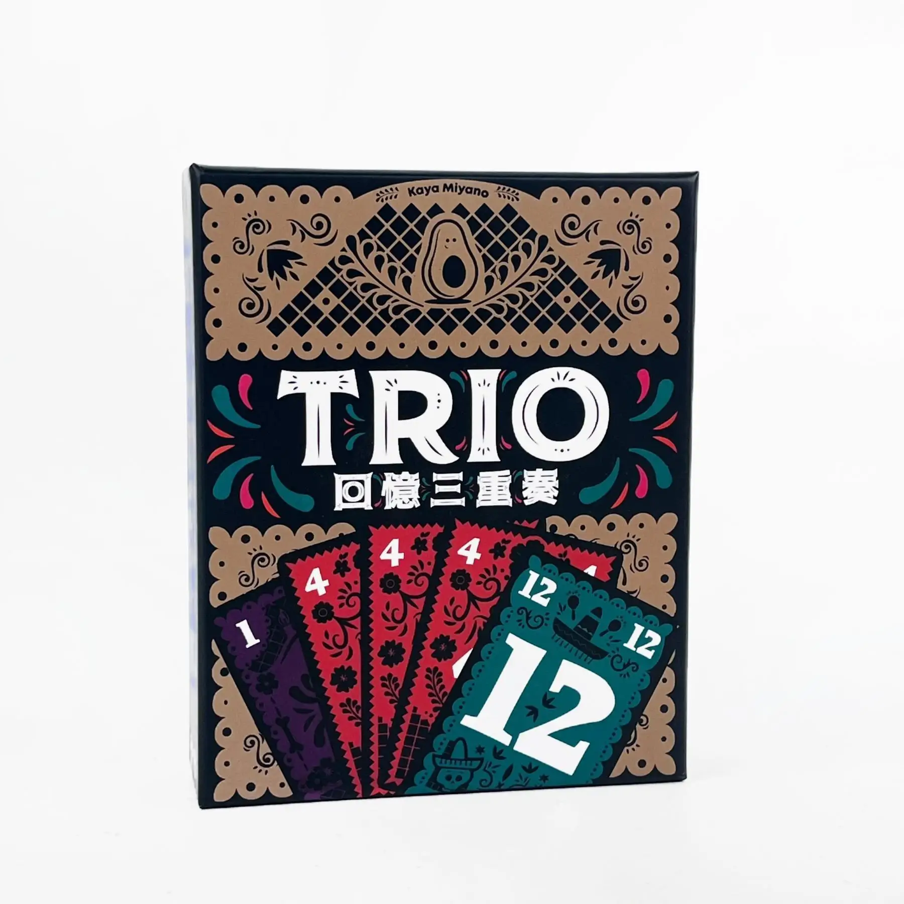 Juego de cartas de memoria Trio, juego de mesa de reunión para padres e hijos, centación china y Engli, fácil de entender, diversión para todos