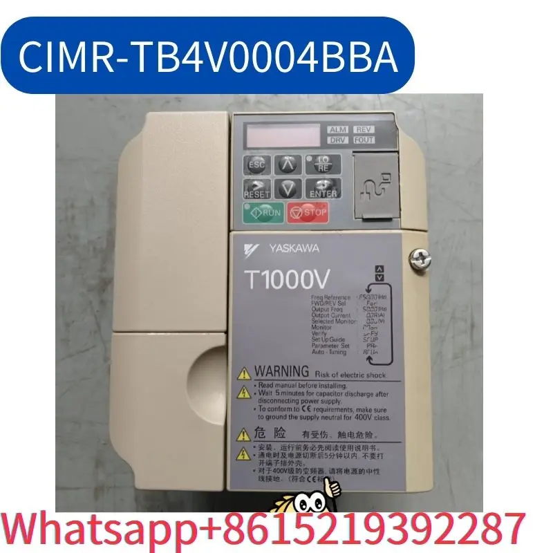 

second-hand Inverter CIMR-TB4V0004BBA 1.5KW/0.75KW 380V tested ok