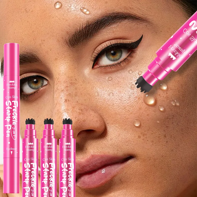 

CosSkin Freckle Eyeliner: Dual-Ended, Waterproof, Natural Look, Long-Lasting - Defined Eyes