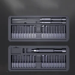 JIMI 80 In 1 Precision Screwdrivers Set Household Multi-purpose Repair Screw Driver 72PC S2 Bits Repair Tool Kit JM-GNT80