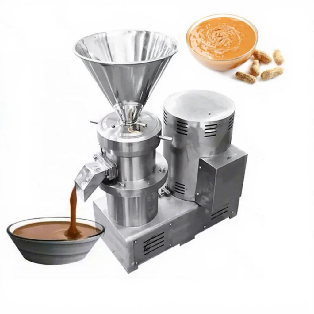 

Hot Sale Cocoa Bean Sesame Small Grinder Machine Vertical Colloid Mill Machine Nuts Butter Making Machine