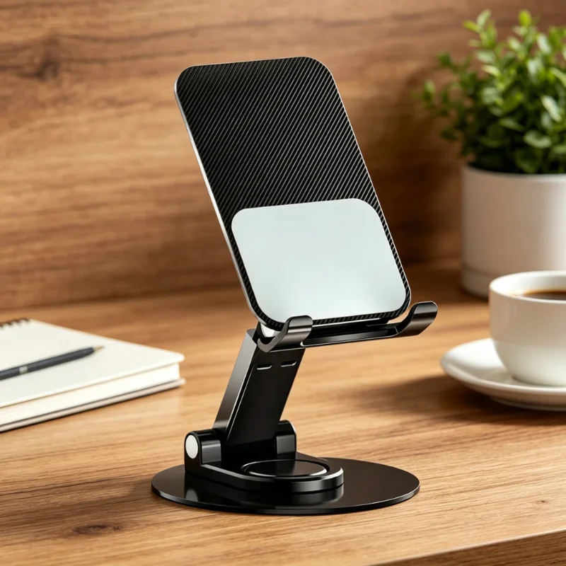 360° Roatation Foldable Phone Holder Cellphone Bracket for iPhone 17 16 15 14 13 12 Samsung Xiaomi iPad Tablet Smartphone Mount