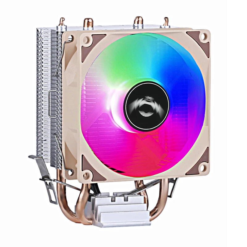 QiuzAim Fan Heater 1200 Tower Type Radiator 2 Heat Pipe CPU Cooling Fans Installing LGA775 115x 1200 1700 1366 am3 am4 am5 amd