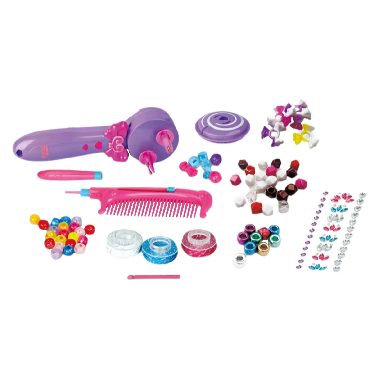 Automatic Hair Braider Funny DIY Tool Electric Hairstyle Tool Birthday Presents Role Play Hair Braiding Machine Beauty Accessory