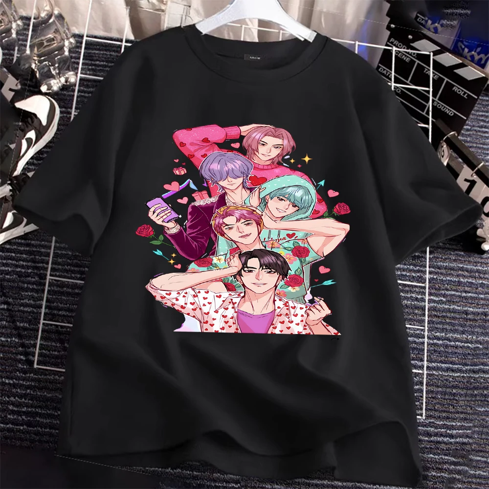 

Stylish KPop Demon Hunters Inspired Family Matching T-Shirts, Perfect for Trendy Kids and Parents