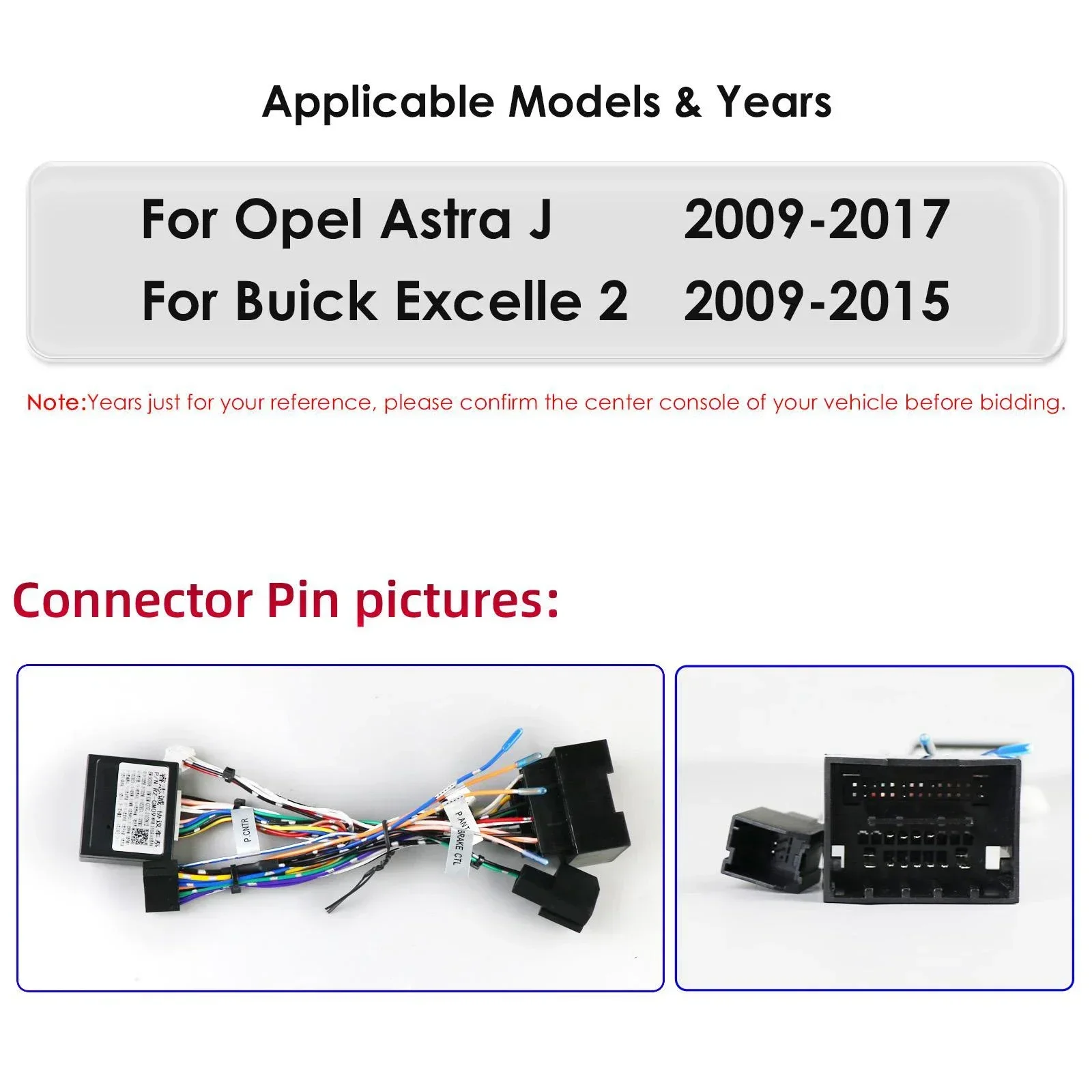 7862 Car Radio Video Player for Opel Astra J 2009-2017/Buick Excelle 2 2009-2015 Carplay Android Auto Stereo Intelligent Screen