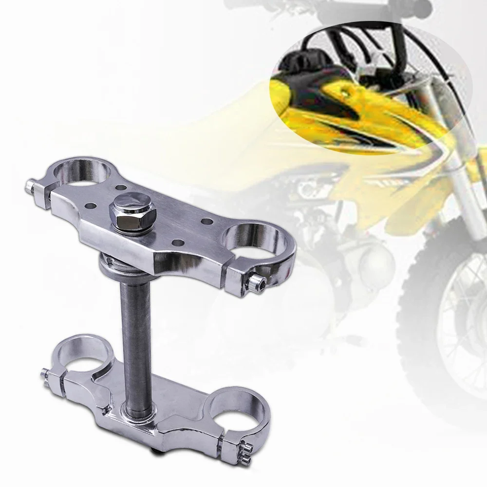 22mm Handlebar Triple Clamp Risers Holder Fit  45/48mm Upside Ddown Front Forks 125cc 140cc 150cc 160cc Dirt Pit Bike