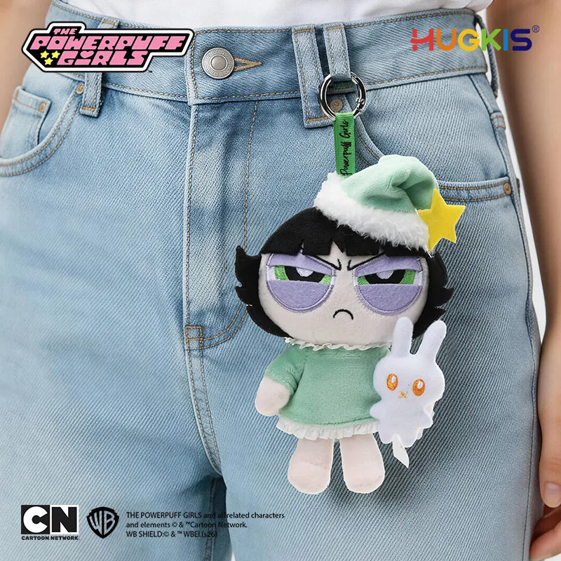 

Плюшевый брелок HUGKIS Powerpuff Girls «Доброе утро»: очаровательный брелок Баббл — идеальный подарок для женских сумок.