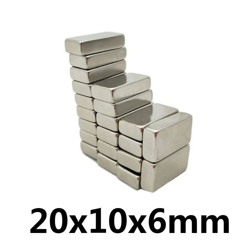 20x10x6mm Powerful Quadrate Magnet 20x10x6 Powerful Magnet  20*10* 6mm For Home Refrigerators, Offices DIY
