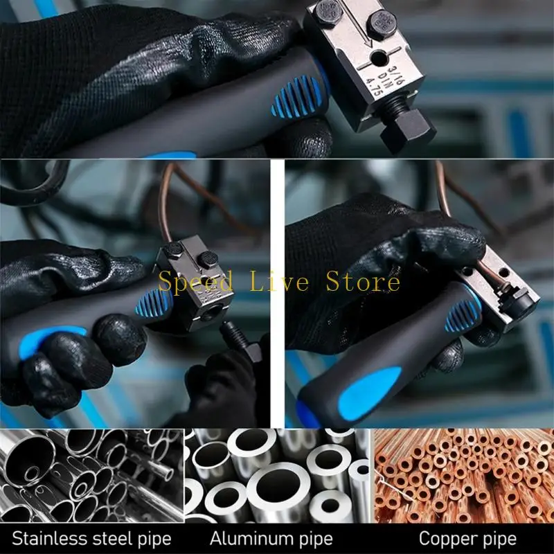 547C 7Pcs Brake Line Flaring For Seamlessly Hydraulic System Repairs And Upgrades