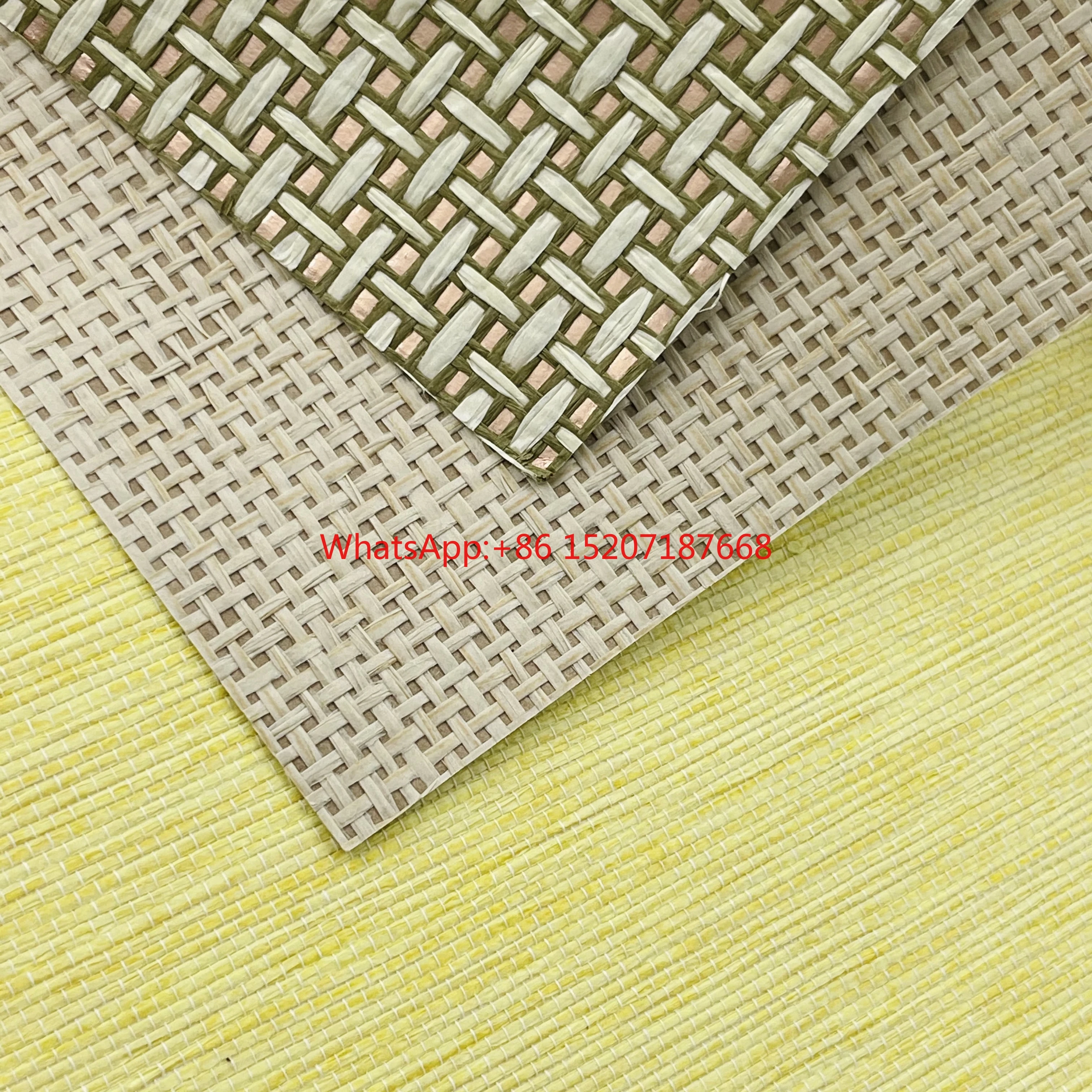 Natural wallpaper Aq-8 straw cloth wallpaper straw wallpaper natural material