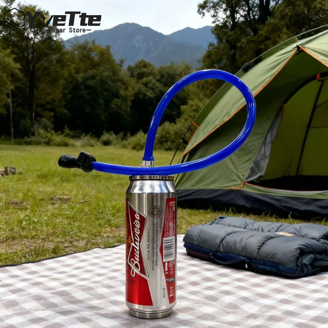 

Racing Thermos Drinking Hose with Bite Valve Drink Straw for Bottle Cycling Blue Water Hydration System Drinkware Outdoor Sports