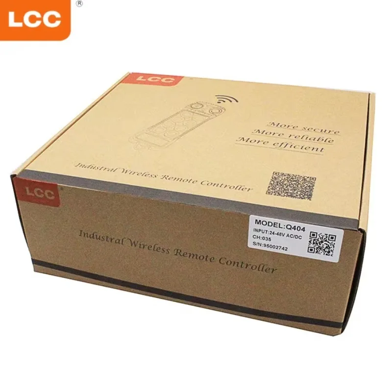 CE 220V 110V Q404 100m 4 Channel Wireless Double Speed Radio Remote Control For Crane Concrete Pump Truck