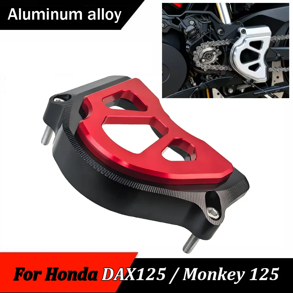 

Motorcycle CNC Aluminum Front Sprocket Guard Protector Chain Guaud Cover FOR Honda Monkey 125 DAX125 CT125 Hunter Cub WAVE125