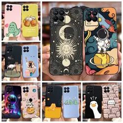 For Realme 8 4G Case Realme 8i Cute Fashion Cartoon Cover Soft Silicone Phone Case For Realme 8 Pro Realm8 5G Back Covers Bumper