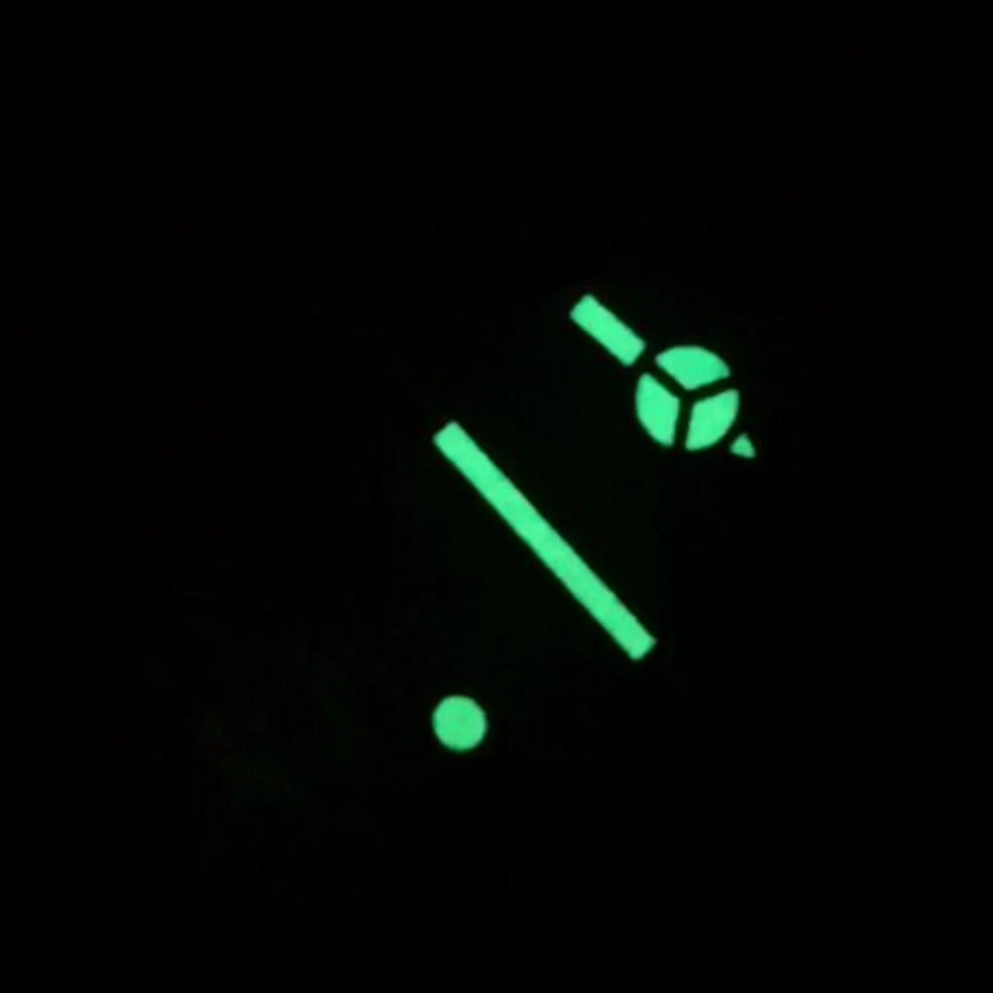 BLIGER-Juego de manecillas de reloj BLIGER, plata, oro, negro, oro rosa, con C3 verde luminoso, accesorios de reloj con movimiento Ronda 515