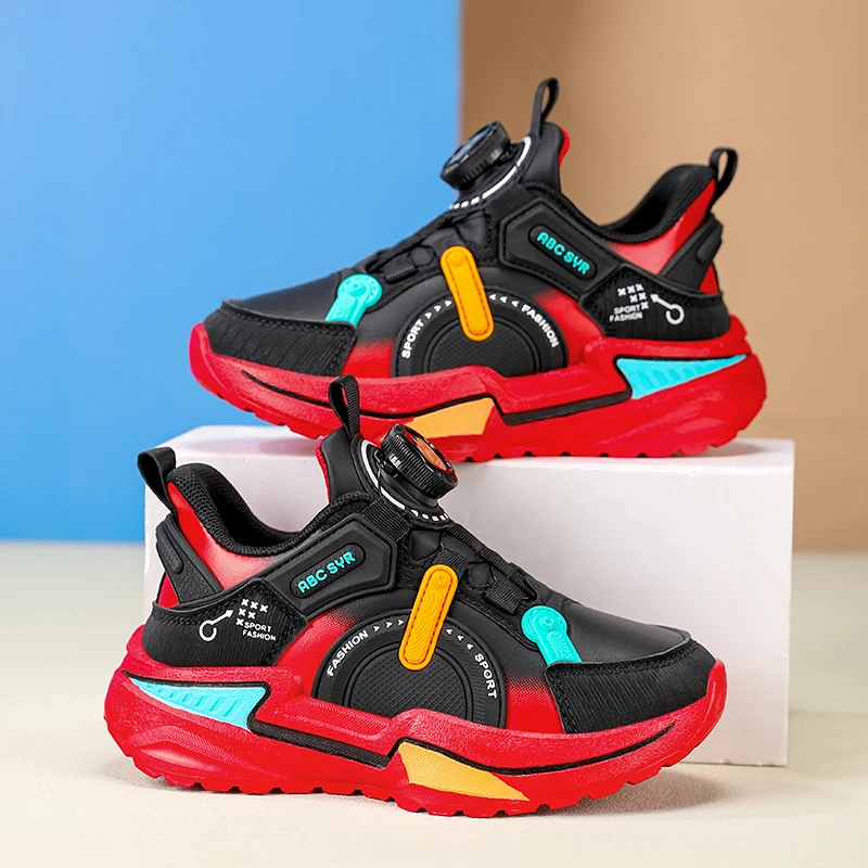

Autumn Childrens Boy Sneaker New Fashion Luxury Platform Kids Casual Shoes Size 31-37 School Running Basketball Boy Sports Shoes