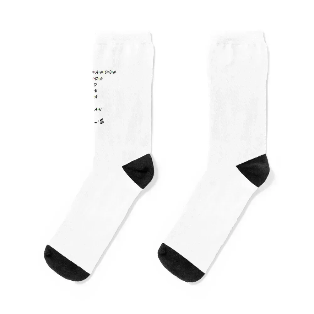 

Beverly Hills 90210 Socks hiking Climbing professional running loose Men's Socks Luxury Women's
