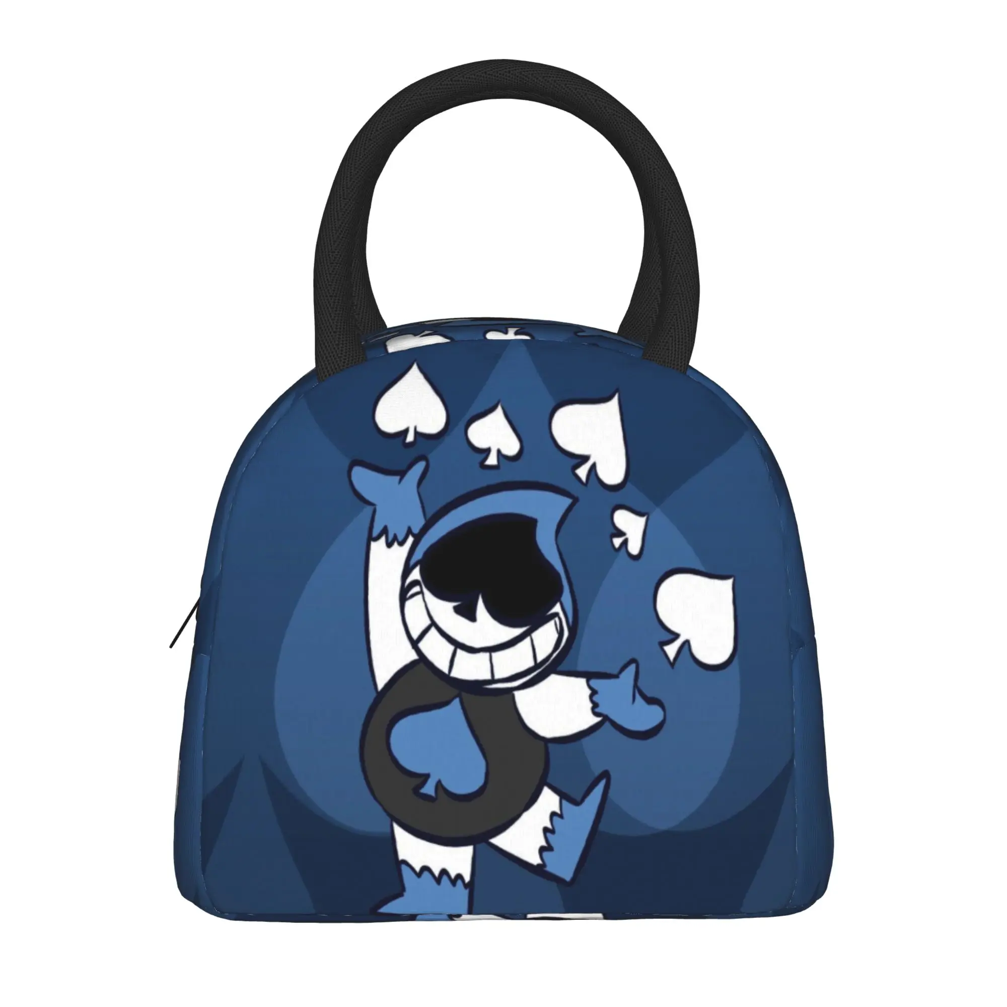  Lancer Face  Accessories Insulated Lunch Bag For School Office  Food Container Reusable Cooler Thermal Lunch Boxes