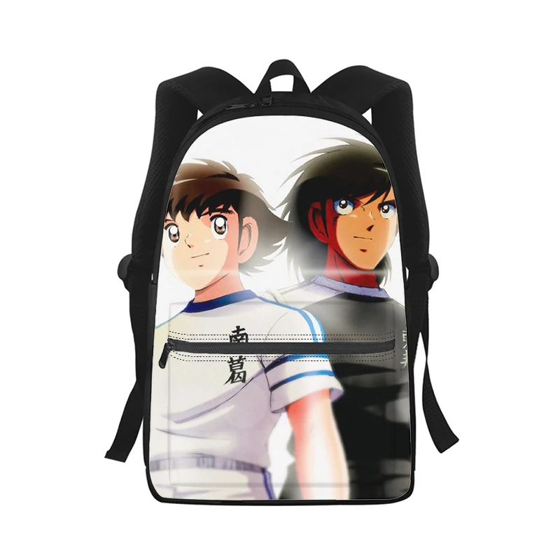 

anime Captain Tsubasa Men Women Backpack 3D Print Fashion Student School Bag Laptop Backpack Kids Travel Shoulder Bag