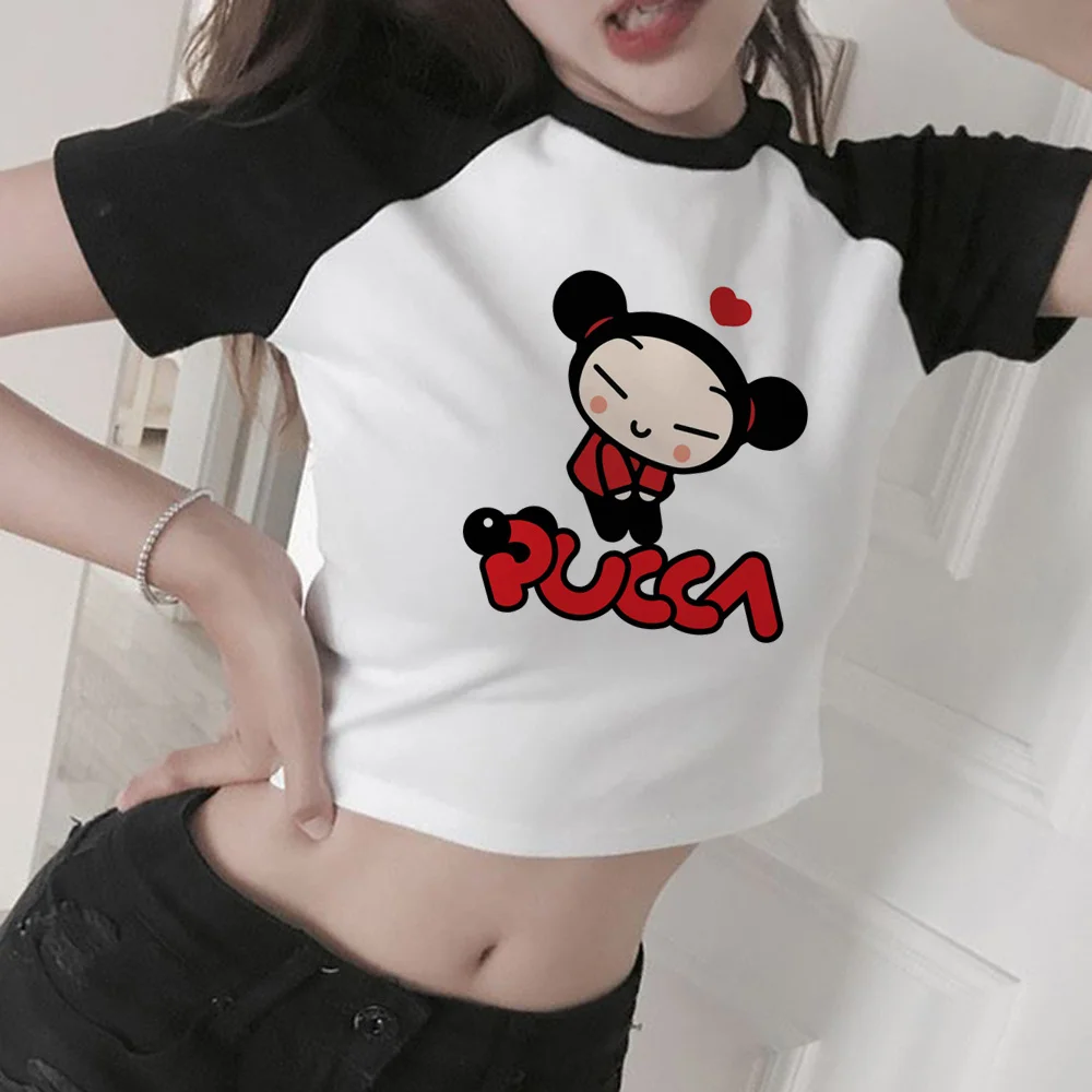 Pucca trashy korean fashion crop top girl korean fashion gothic cute streetwear clothes clothing