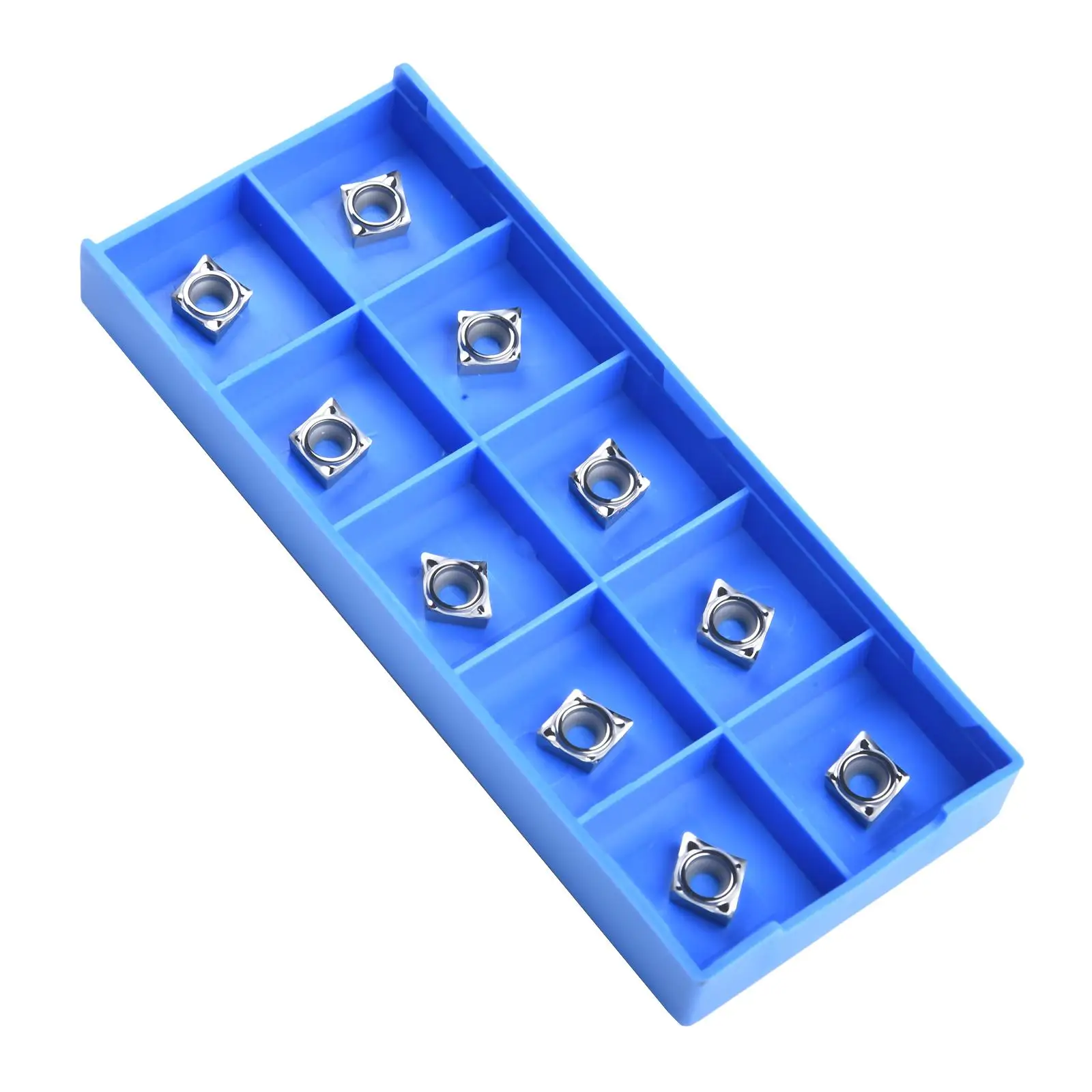 10 Carbide Aluminum Turning Inserts CCGT060202 AK Designed for Consistent Performance in Metal Cutting and Processing