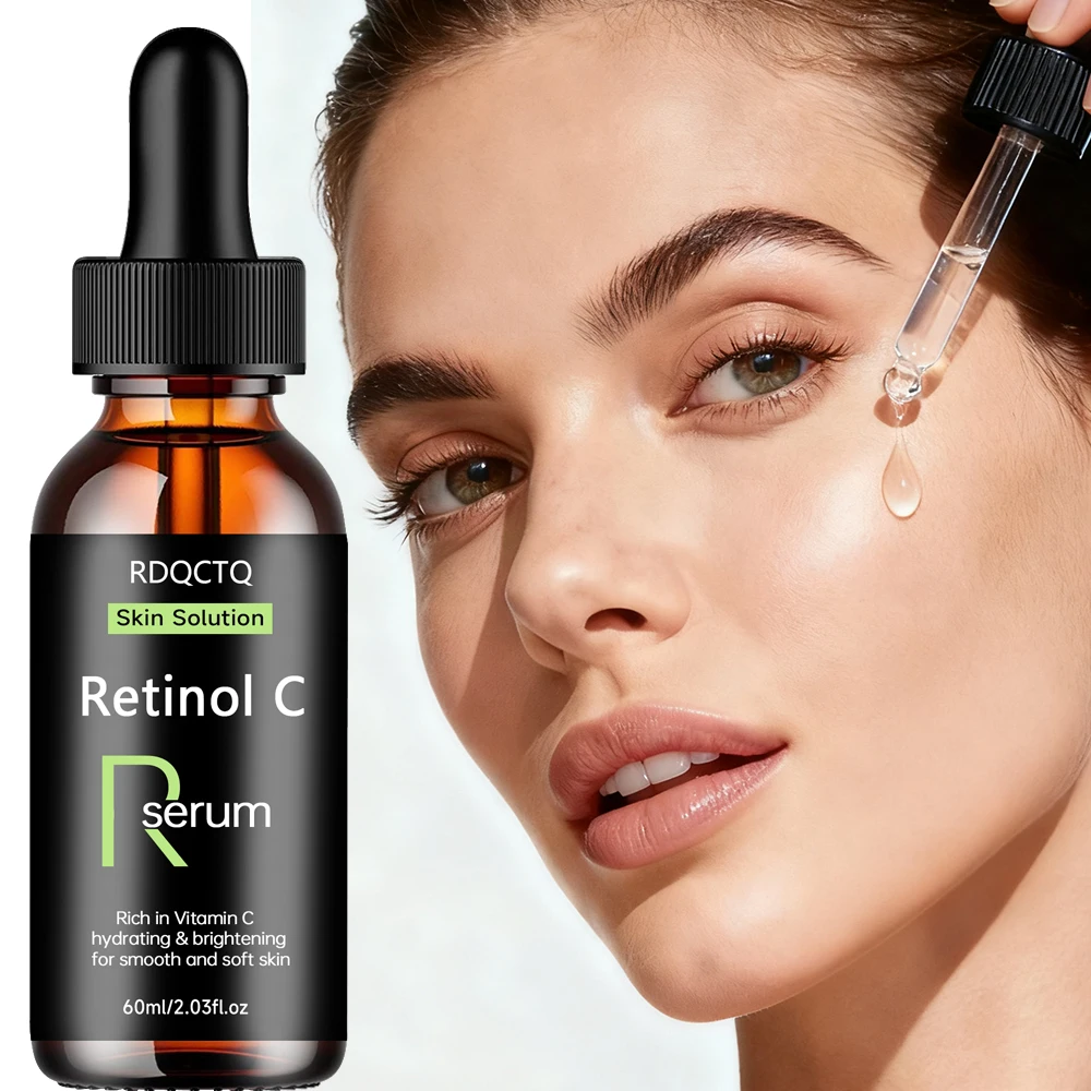 RDQCTQ Retinol Anti-Aging Serum Pore Shrinking Whitening Moisturizing Wrinkle Removal Facial Firming Oil for Skin Care