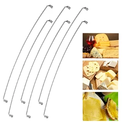10Pcs Cheese Cutting Wire Multipurpose Butter Wire Splitter Cheese Slicer Cutter Cutting Serving for Kitchen Tool Replacement