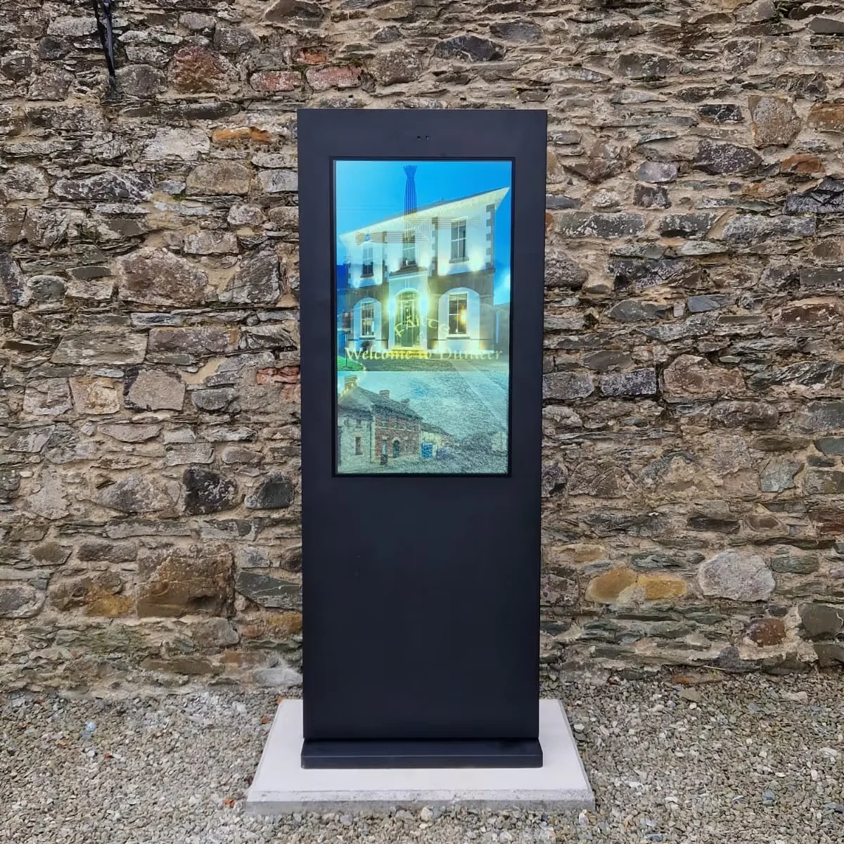 

55-Inch Floor Pavilion IP65 Outdoor Screen Outdoor LCD Totem Touch Pavilion Outdoor Pathfinder Digital Signage