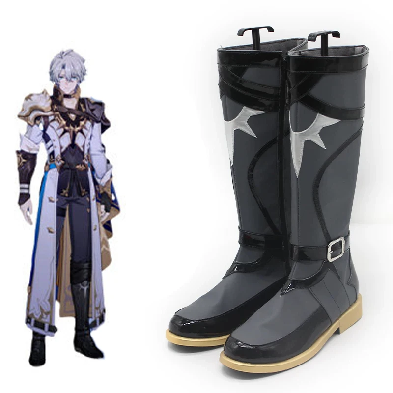 game-honkai-star-rail-phainon-shoes-cosplay-fashion-universal-combat-boots-halloween-carnival-party-role-play-adult-women-men