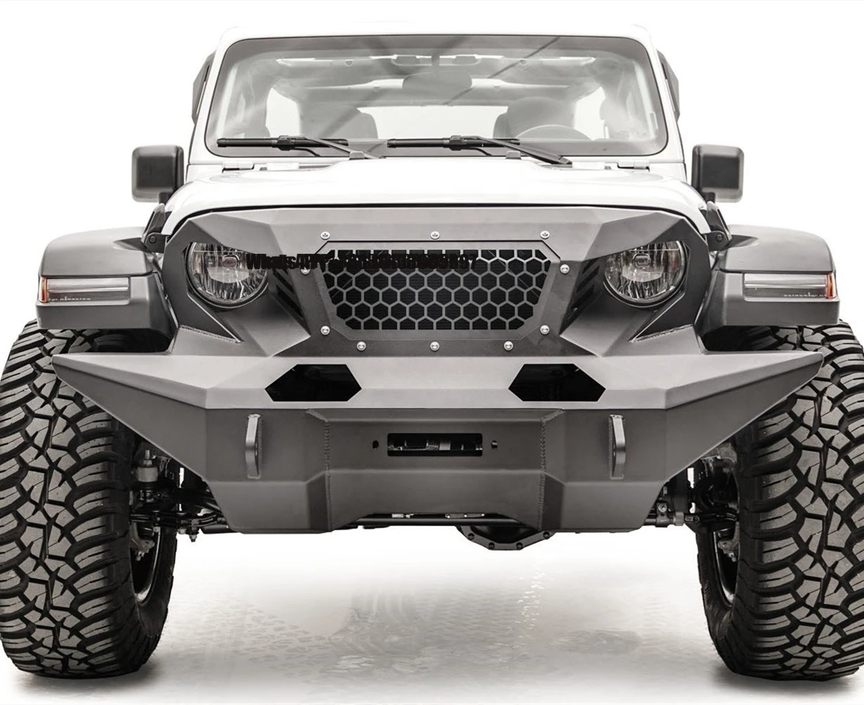 

New Arrival Full Width Front Bumper Front Bumper for Jeep Wrangler JL & JT