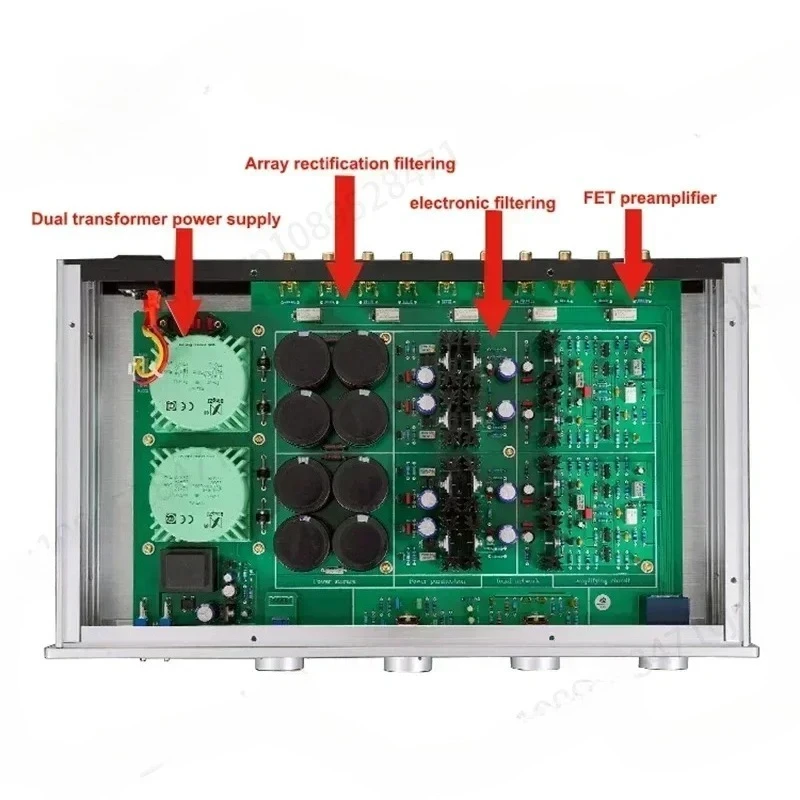 Refer Hi End Fm711 Circuit Pure Class A Power Supply Preamp Amplifier Hifi Home Field Effect Transistor Preamplifier