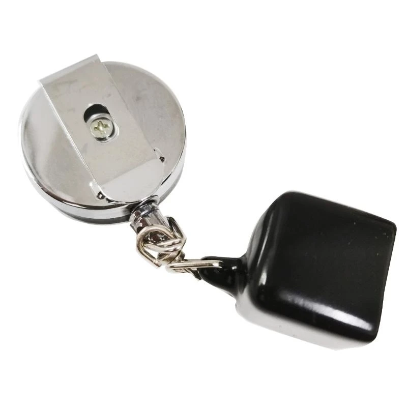 

Billiards Chalk Holder Retractable Chalk Holder with Belt Clip Easy to Use