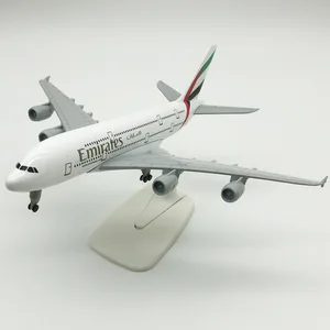 Avião airbus 20cm modelo de aeronave de liga emirados airbus a380 modelo de avião de resina presente para amigos 10 principais vendas avião emirates a380 - №8