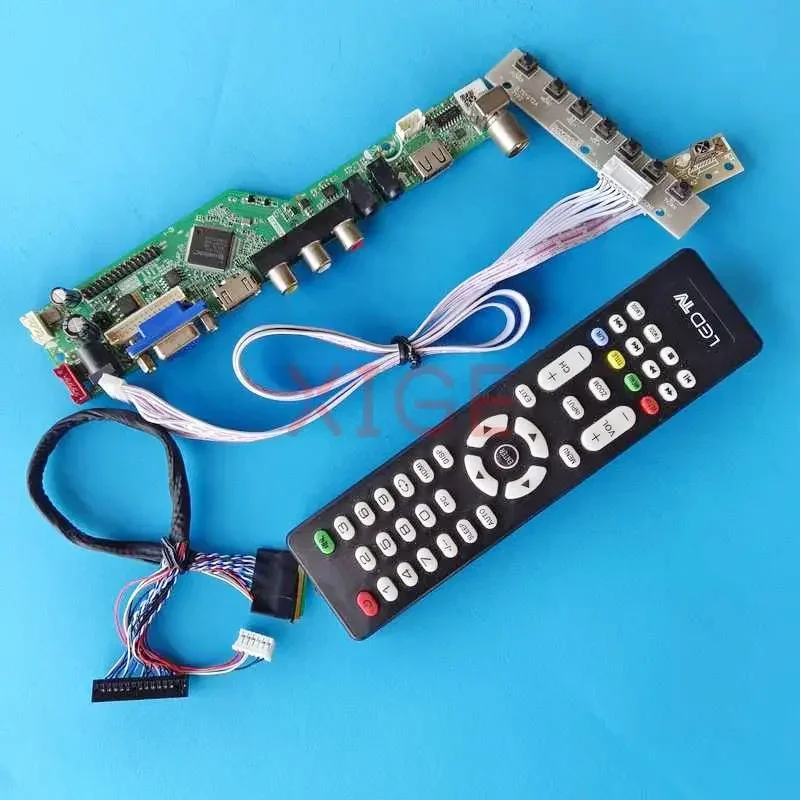 Kit DIY For LP140WD1-TLM1 LP140WD1-TLD2 HDMI+VGA+AV+USB 1600x900 Laptop Screen 14