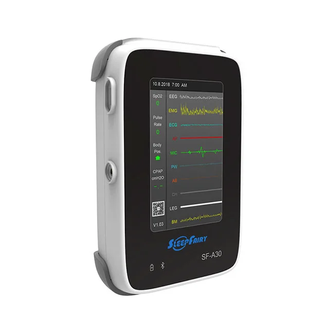 professional sleep diagnostic device A30 sleep fairy Polysomnography device with high precision sleep data