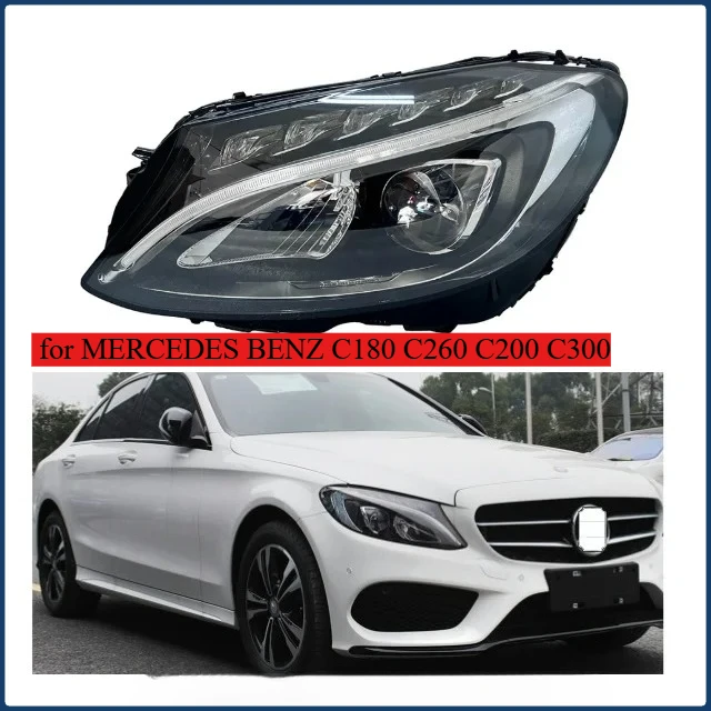 Для W205 C Class Фара светодиодная НИЗКАЯ для MERCEDES BENZ C180 C260 C200 C300 2015 2016 2017 2018 2059067303 2059067403 Для W205 C Class Фара светодиодная НИЗКАЯ для MERCEDES BENZ C180 C260 C200 C300 2015 2016 2017 2018 2059067303 2059067403