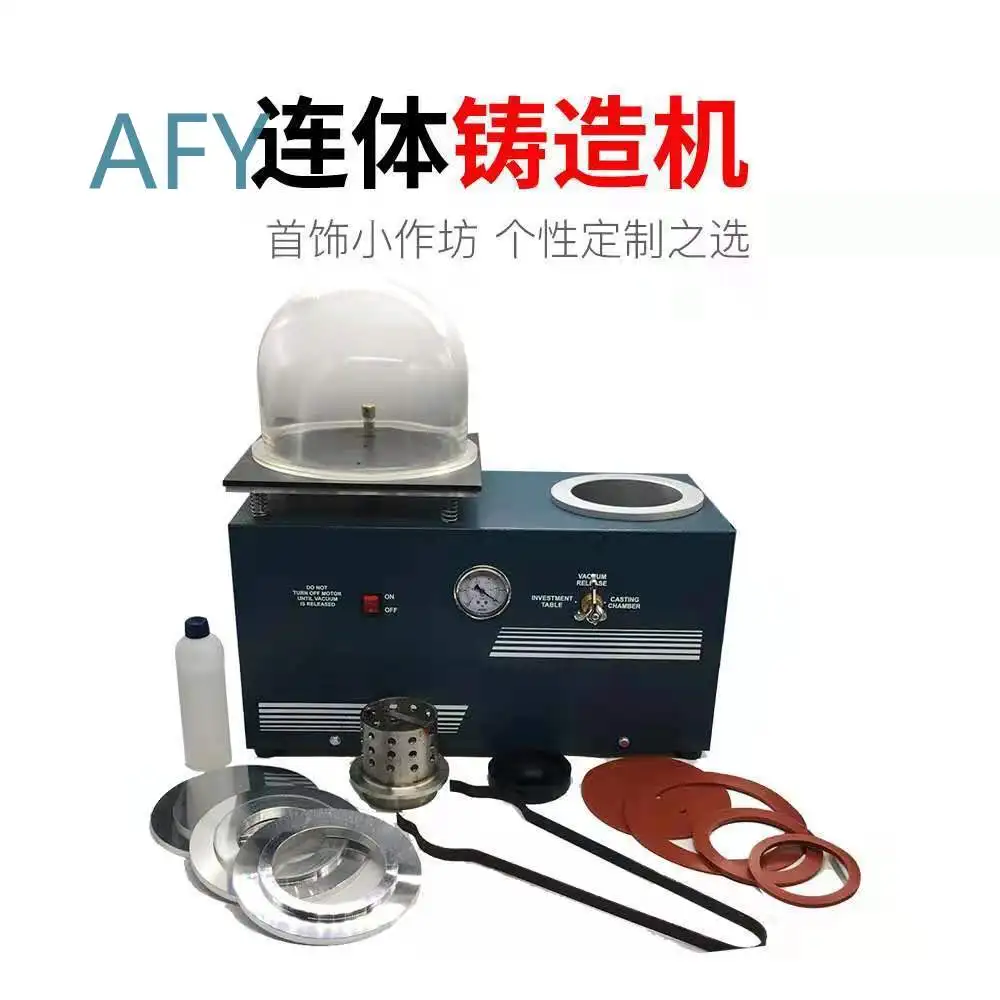 Small Vacuum Casting Machine for Jewelry Plaster Mold Making Equipment Vacuum Suction Casting Machine for Small Scale Foundry