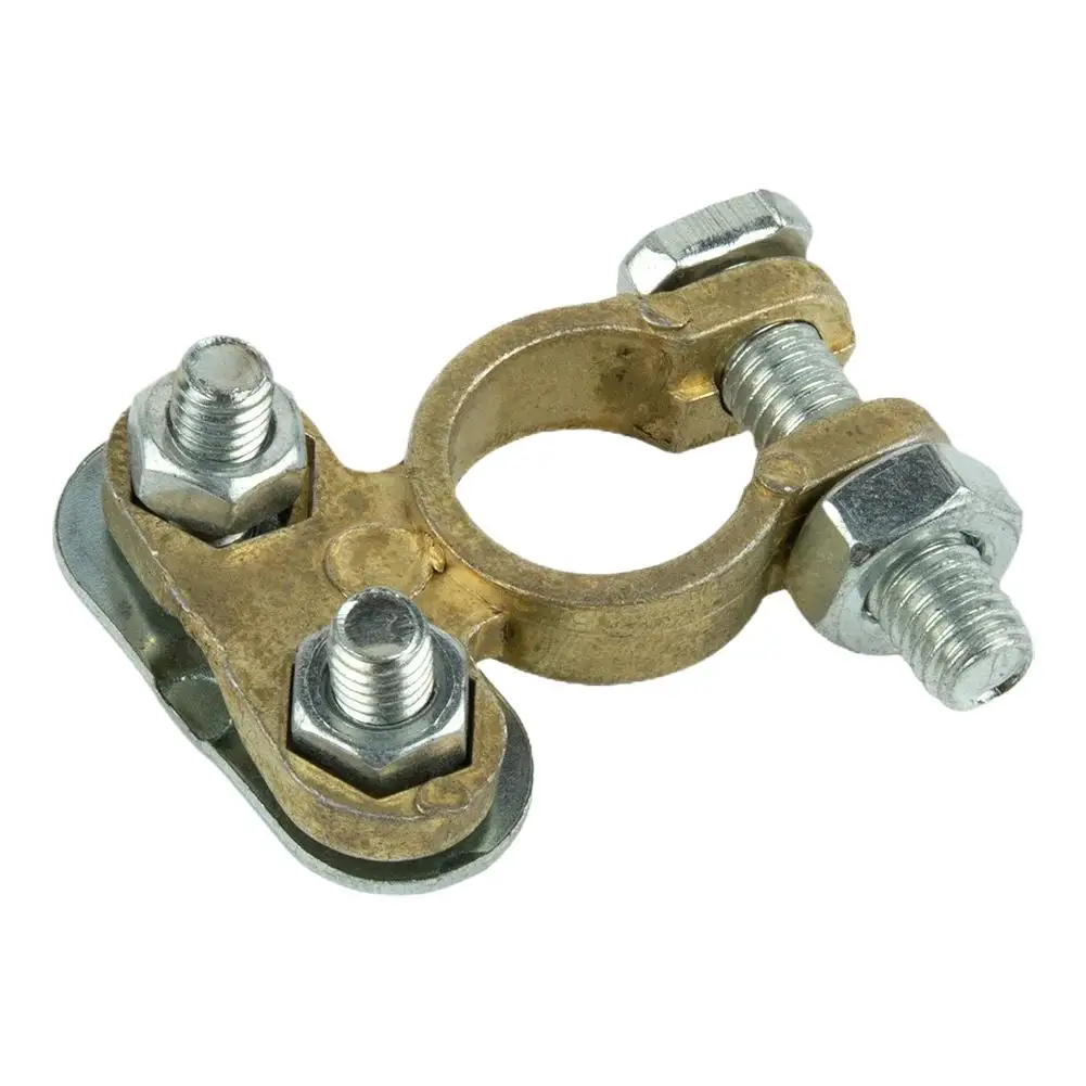 موصلات طرفية لبطارية السيارة بطارية كهربائية مطلية بالنحاس كومة رئيس موصلات البطارية السلبية الإيجابية للوصول RV W7R1