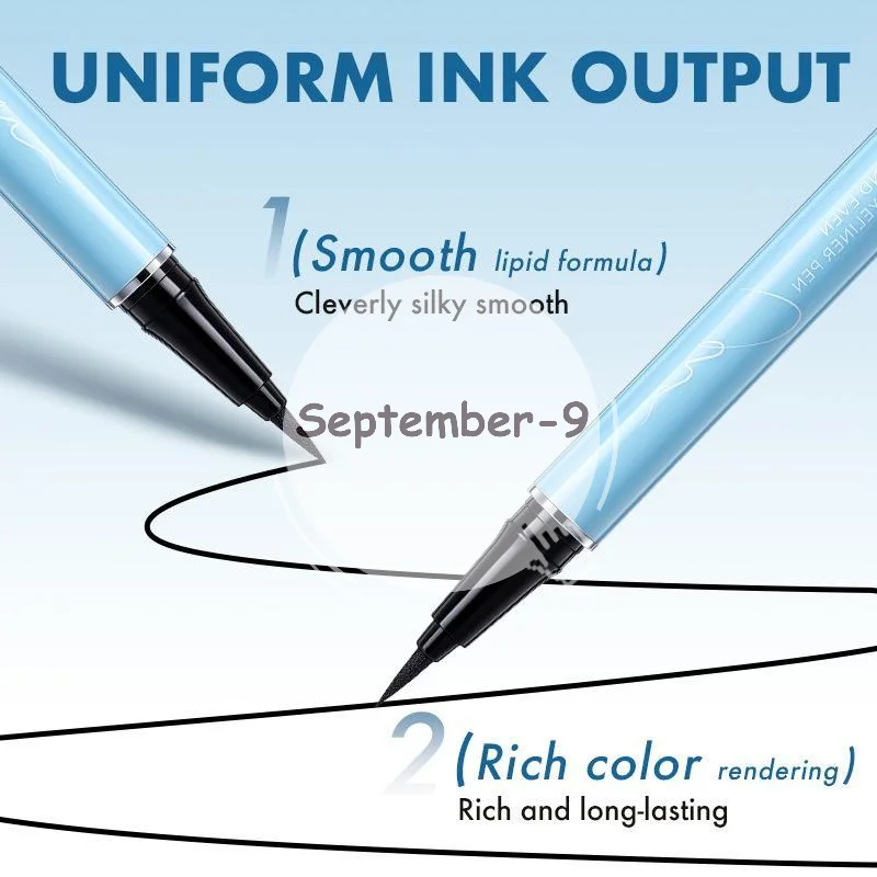 Girls Liquid Eyeliner Pen Perfect Gift for Her Smooth Quick Drying Long Lasting for Daily Party Date All Day Makeup
