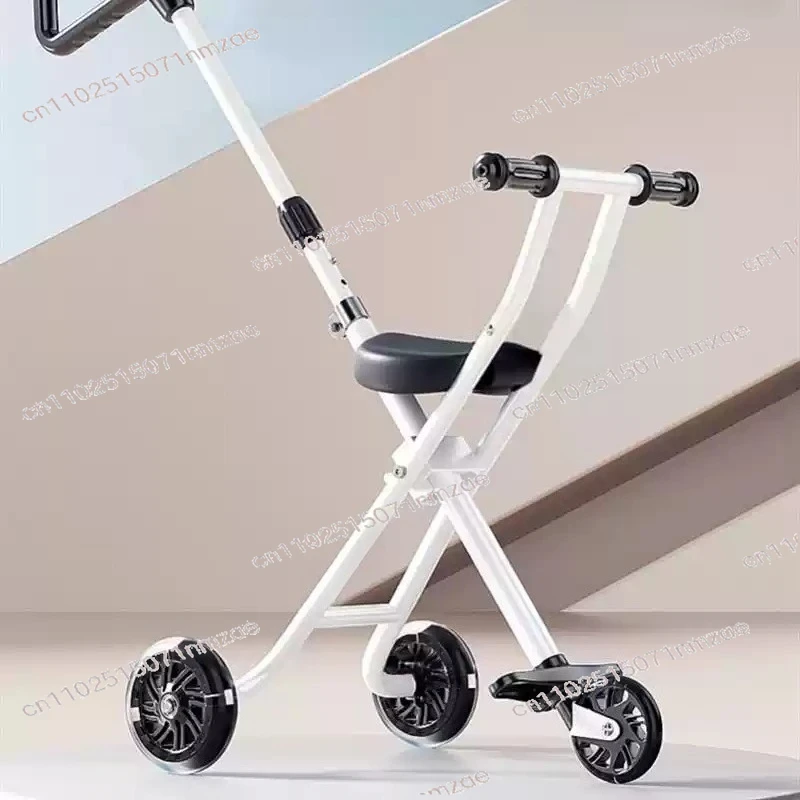 To Carry for Outdoor Travel Stroller That Can Be Ridden or Reclined One Click Folding Lightweight and Easy