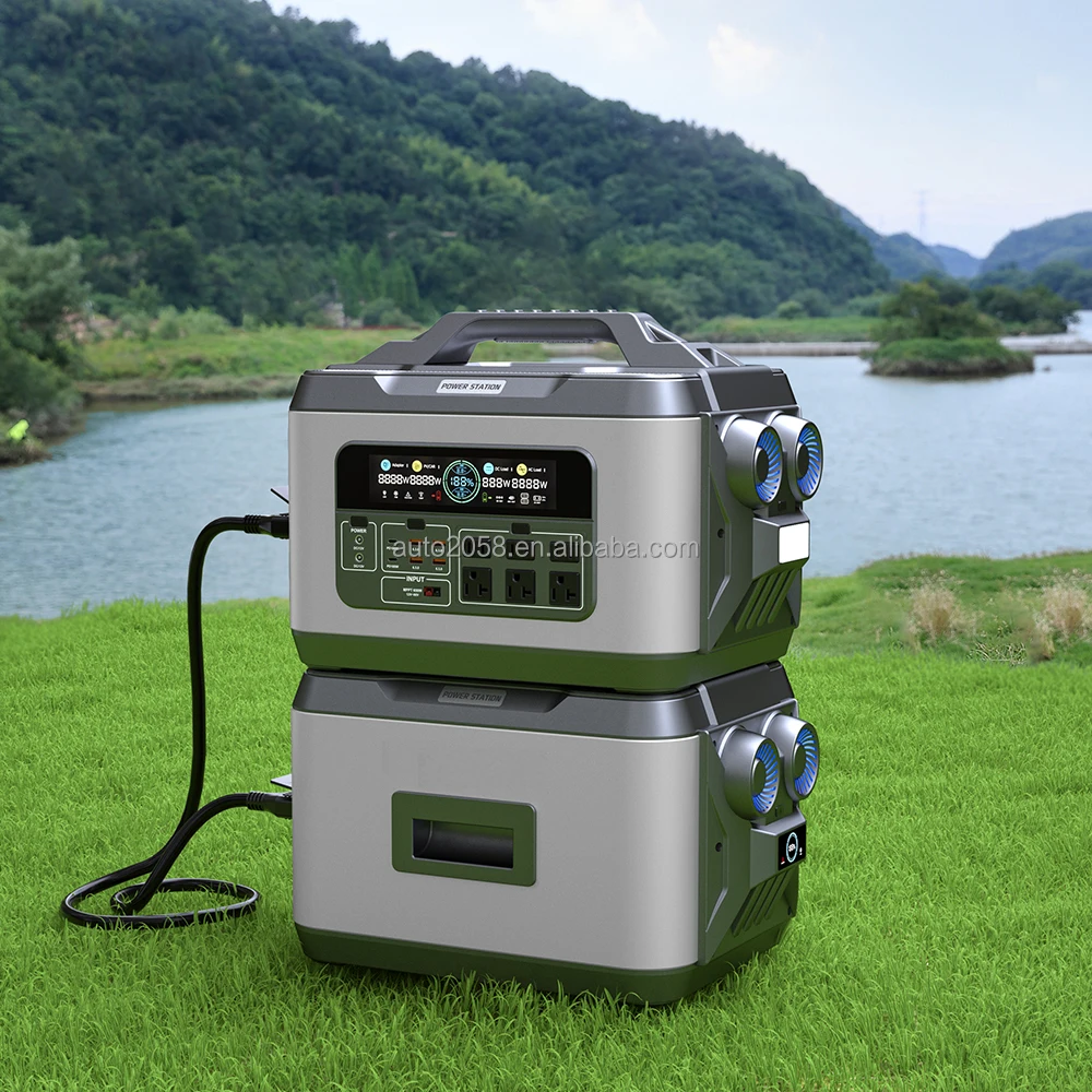 2160Wh Factory Direct Sales Portable Power Station Home Solar Power Generator Energy Storage System 44.8V 45AH