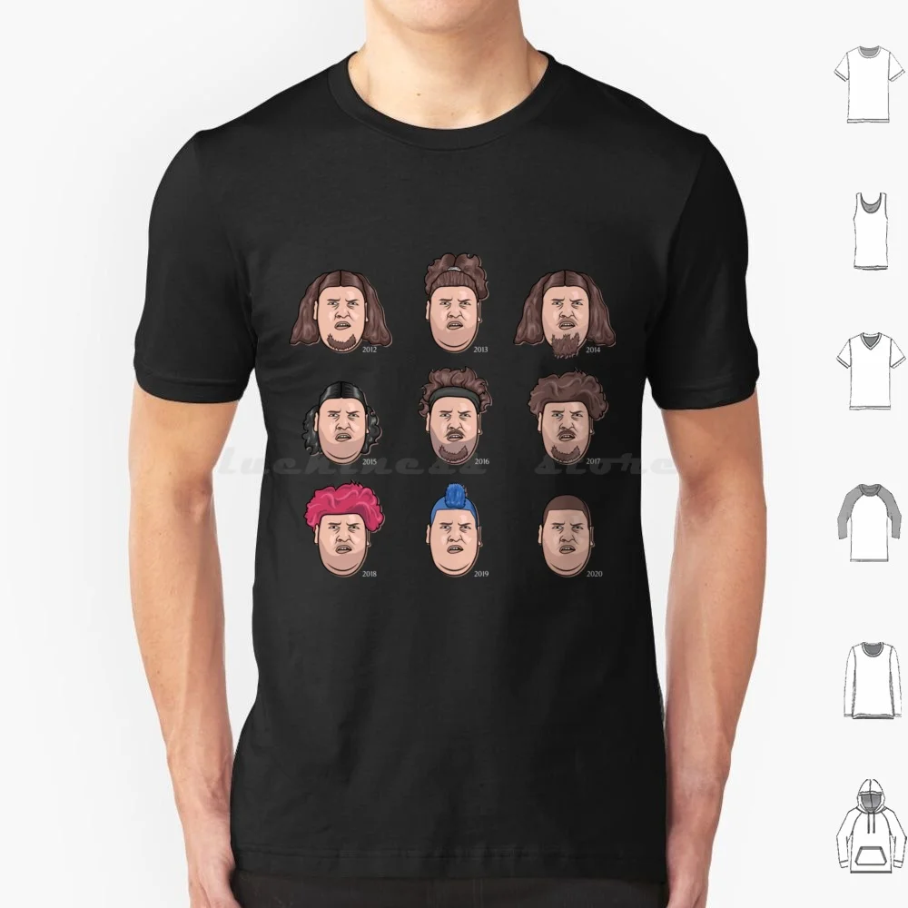 Los 9 caras de Rainer Drachenlord Winkler Sudadera con capucha Camiseta Tamaño grande 100% Algodón 9 caras Rainer Drachenlord Winkler