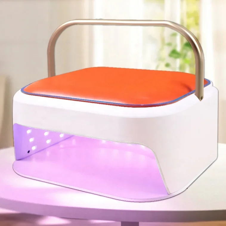 Professional Portable LED UV Curing Table Lamp Custom Duel Infrared Wire Less Nail Lamp Gel Nail Light For Nail Polish