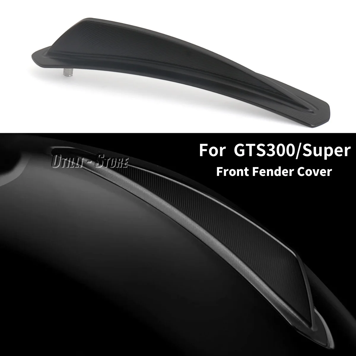 

Крышка переднего крыла для Vespa GTS 300 GTS300 Super 2023 2024, крыло, передний носовой клюв, декоративная накладка, аксессуары для мотоциклов