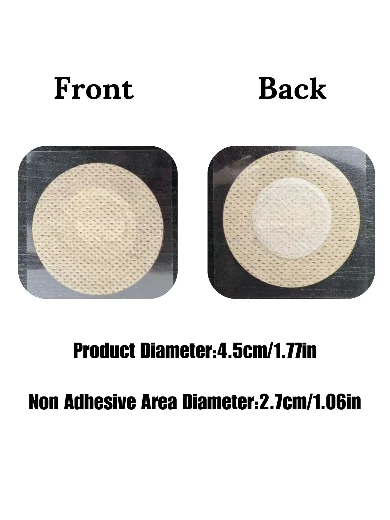 50/100/200/400 Pcs Men's Nipple Patch, Medical Material, Disposable Sports and Fitness Anti Friction, Ultra-Thin Anti Protrusion