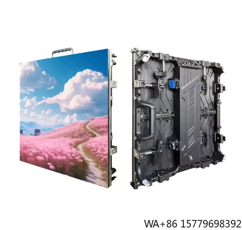 Outdoor Indoor Full-Color LED Screen Advertising Rental High-Definition Stage Use 3mm Pixel Pitch 1500cd Brightness 1 Year