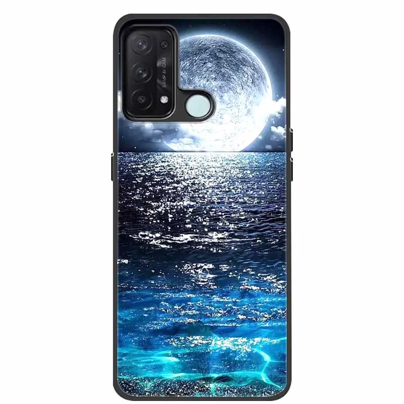 For Oppo Reno5 A 5G Case 6.5\'\' Silicone Cute Cats Soft TPU Phone Cases for Oppo Reno 5A 5G Protective Back Cover Reno5A 5 A Cool