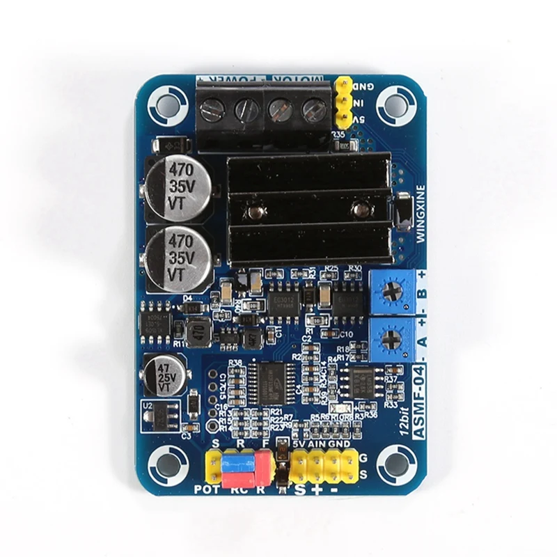 ASMF-04 modulo a canale singolo ad alta coppia 500Nm Controller Servo fai da te 12V a 24V limite di corrente modulo 10A